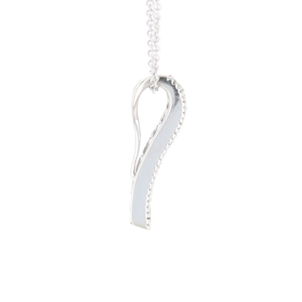 Multi-color Sapphire Necklace with Diamond Accents