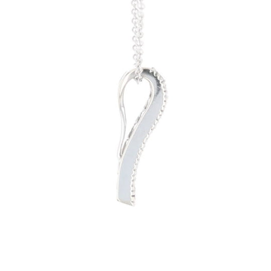 Multi-color Sapphire Necklace with Diamond Accents
