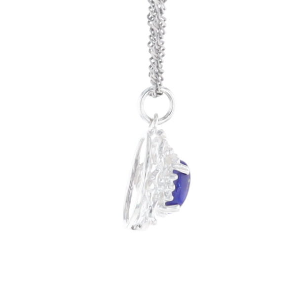 Silver Lapis Lazuli Pendant