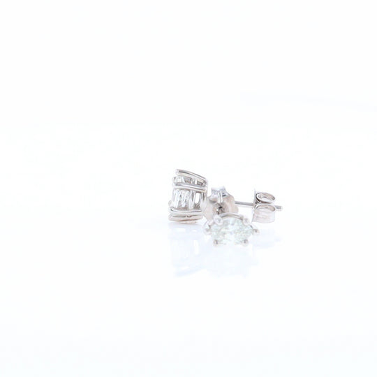 0.51ct Marquise Diamond Studs