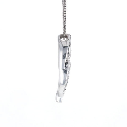 Double Heart Diamond Necklace