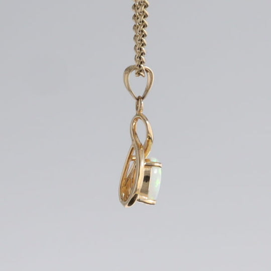 Swirl Opal Pendant