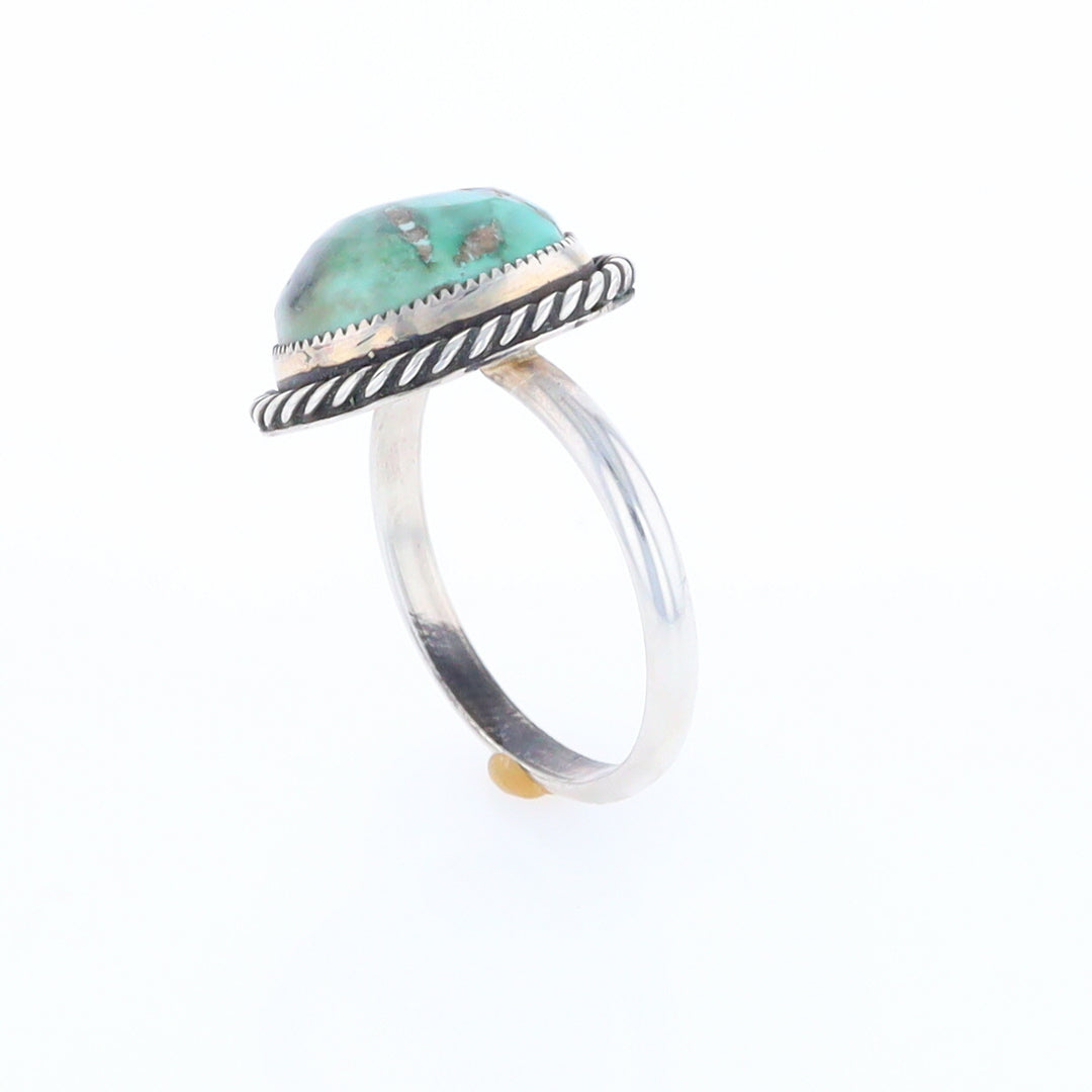 Bezel Set Turquoise Ring