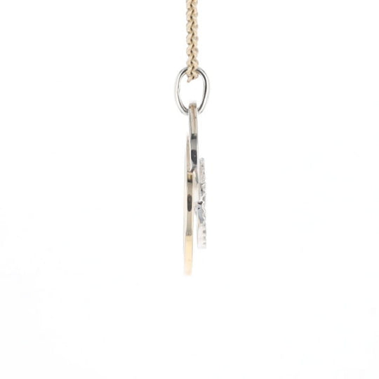 Two-Tone Interlocking Pendant