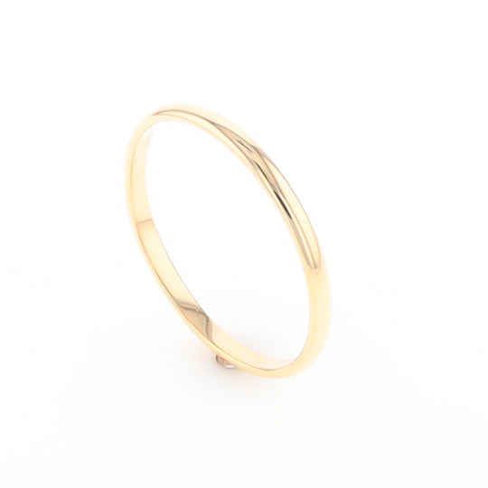 Thin Gold Wedding Band