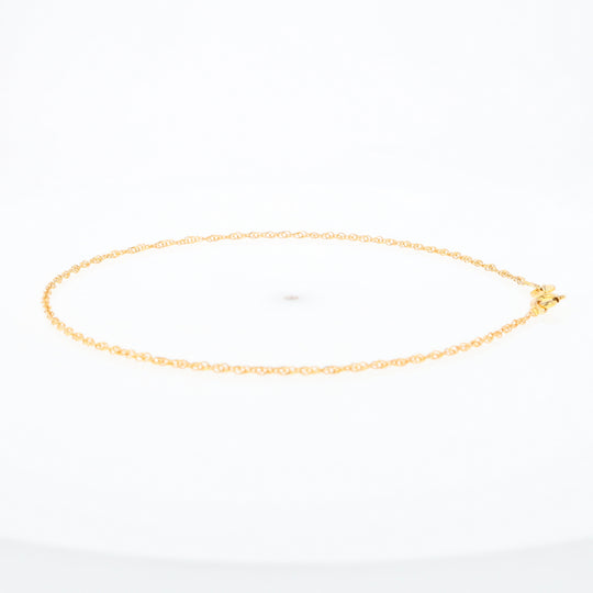 Gold Singapore Anklet