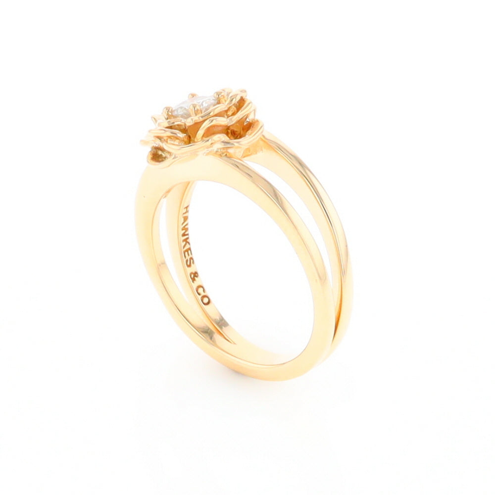 Gabriella's Rose Ring, Yellow Gold