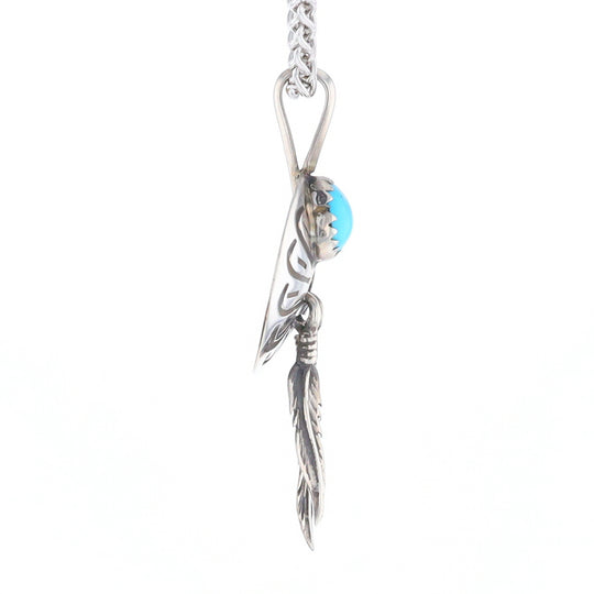 Turquoise Dream Catcher Pendant