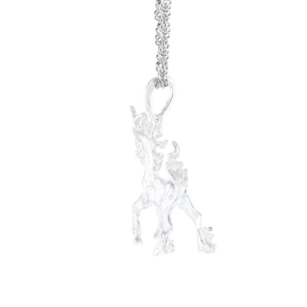 Silver Unicorn Pendant