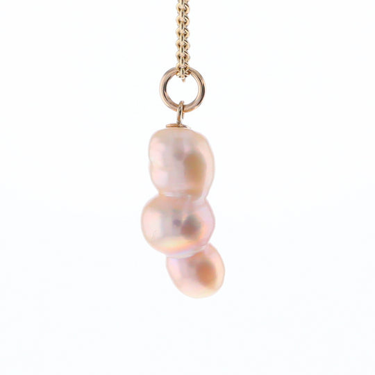 Baroque Triple Pearl Pendant