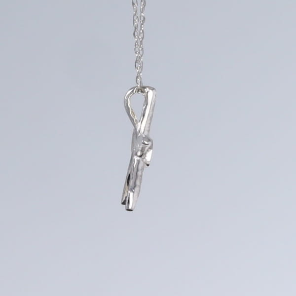 Opal Pendant Inlaid Realistic Star Fish Design