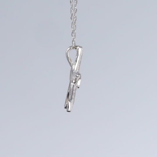 Opal Pendant Inlaid Realistic Star Fish Design