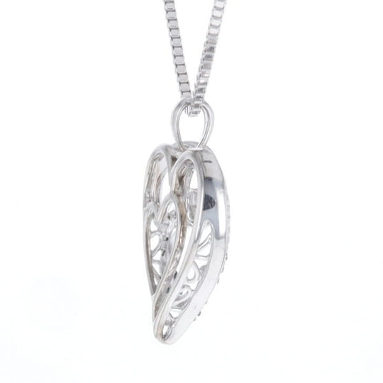 Double Open Heart Pendant