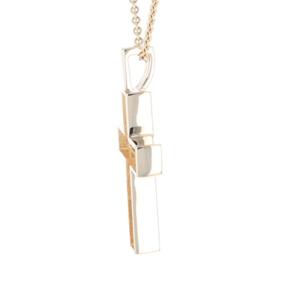 Meteorite Cross Pendant