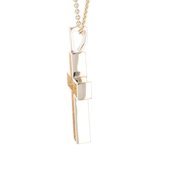Meteorite Cross Pendant