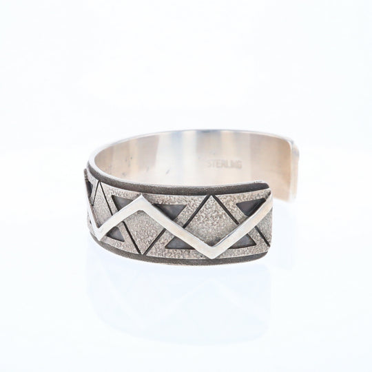 Native Zig Zag Cuff Bracelet