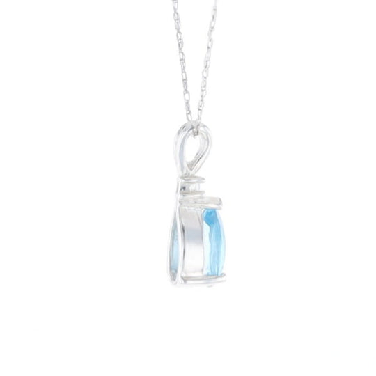 Blue Topaz Pendant