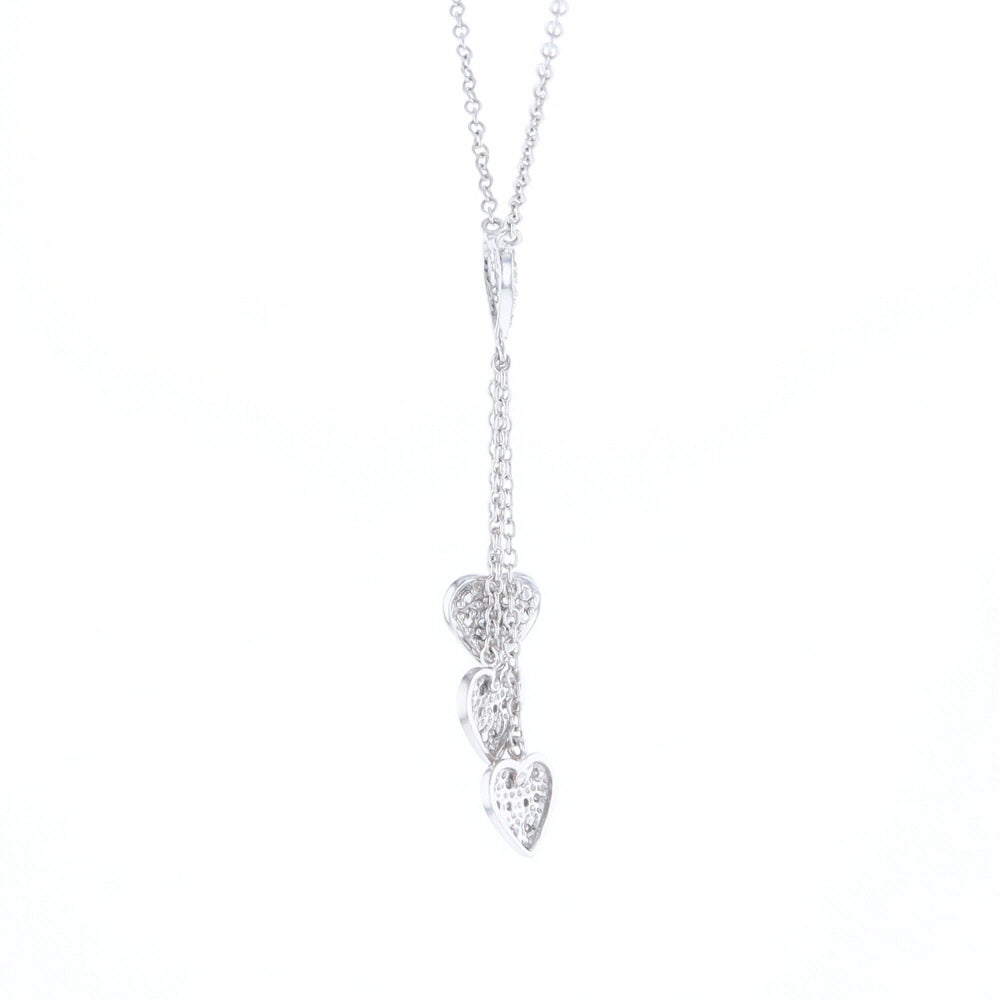 14K Triple Heart Necklace