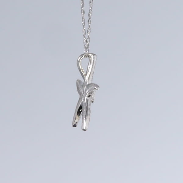 Opal Pendant Inlaid Realistic Star Fish Design