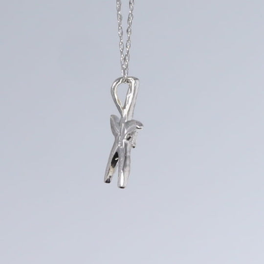 Opal Pendant Inlaid Realistic Star Fish Design