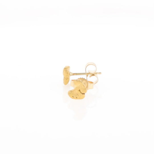 Natural Gold Nugget Earrings
