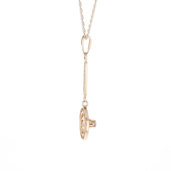 Buttercup Filigree Vintage Pendant