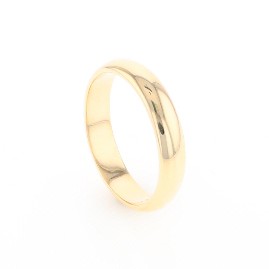 High Polished Comfort Fit Wedding Band