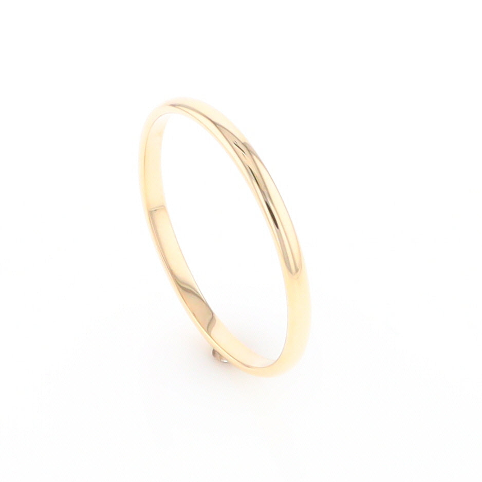 Thin Gold Wedding Band