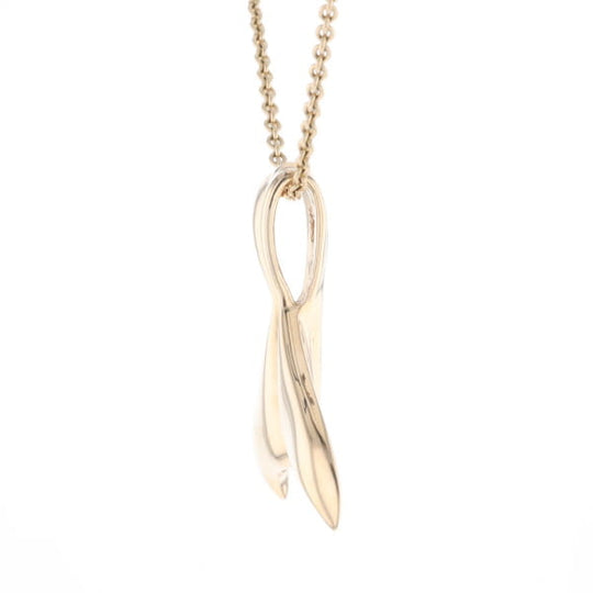 Whale Tail Necklaces Natural Gold Quartz and Nuggets Inlaid Pendant