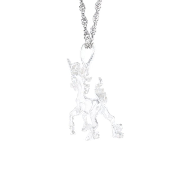 Silver Unicorn Pendant