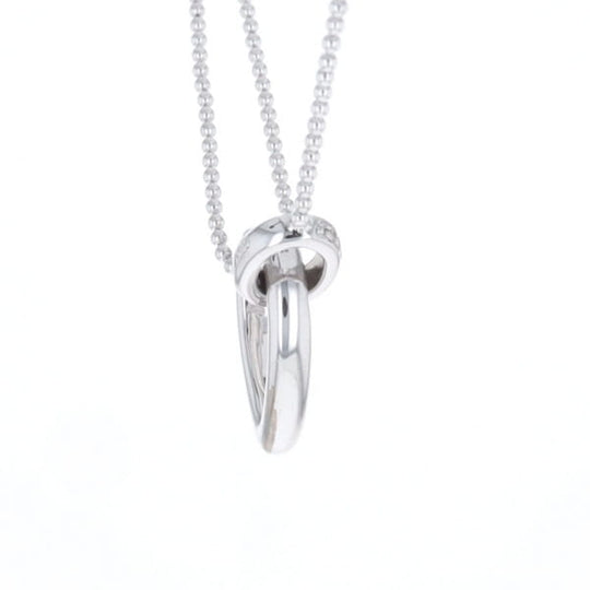 Diamond Clip Heart Necklace