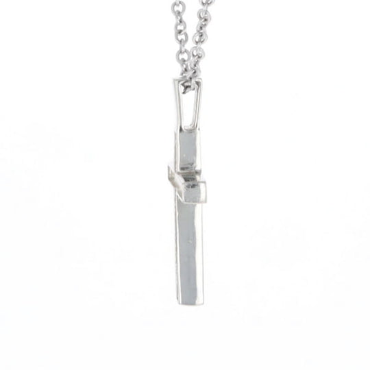 Sugilite 3 Section Inlaid Cross Pendant