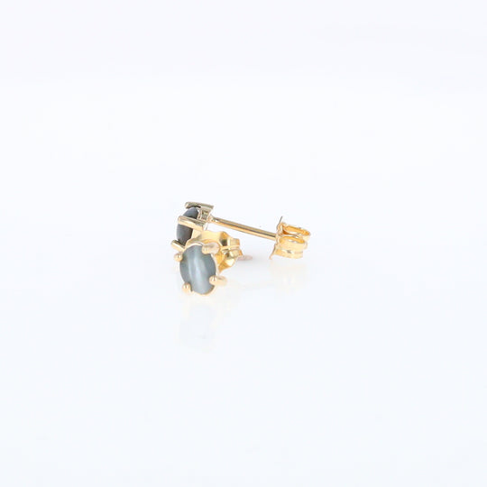 Cat's Eye Alexandrite Studs