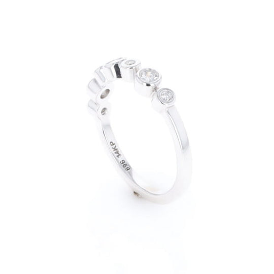 7-Stone Bezel Set Diamond ring