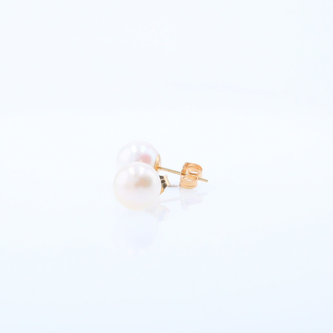 Pearl Stud Earrings