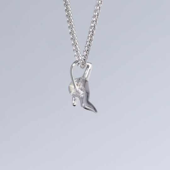 Opal Pendant Inlaid Realistic Orca Killer Whale Design