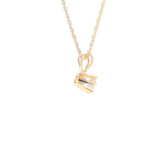 Solitaire Diamond Pendant