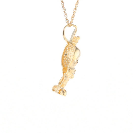 Gold Tweety Bird Pendant