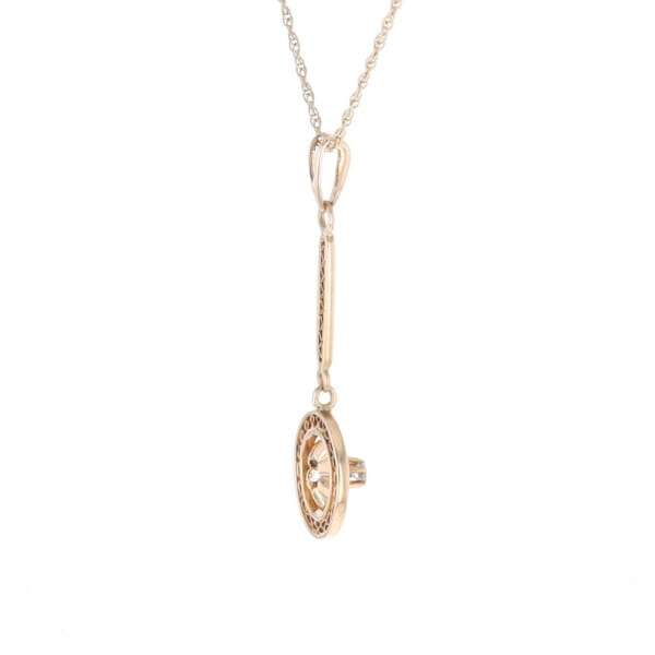 Buttercup Filigree Vintage Pendant