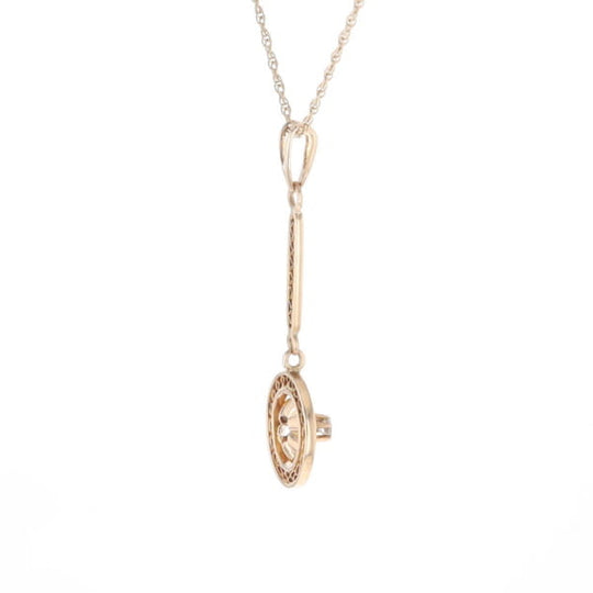 Buttercup Filigree Vintage Pendant