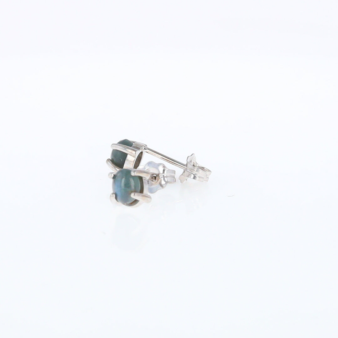 Cat's Eye Alexandrite Studs