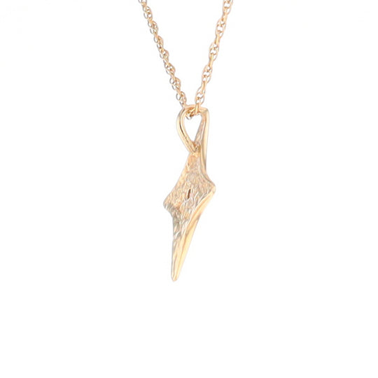 North Star Pendant Diamond Solitaire