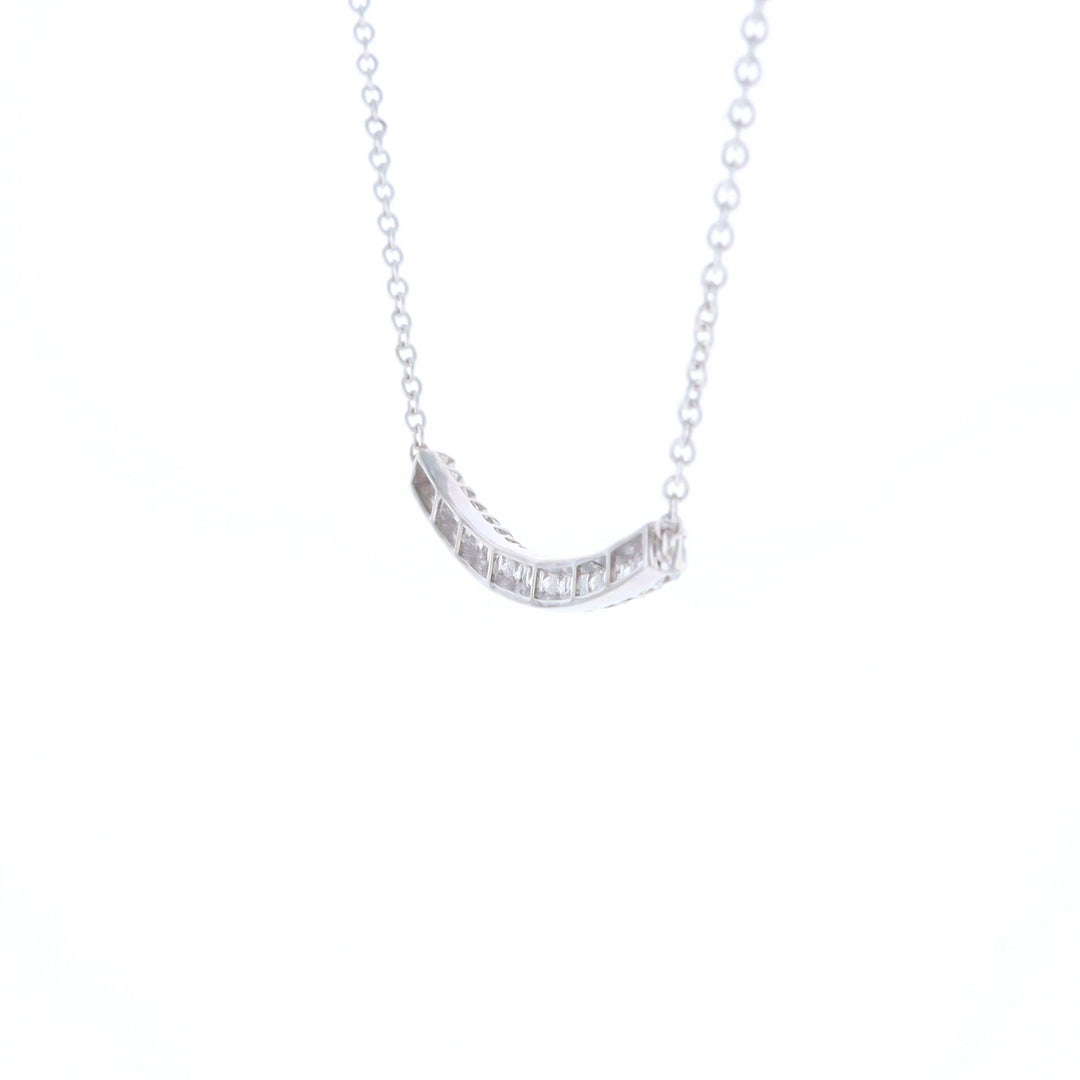 Diamond Bar Necklace