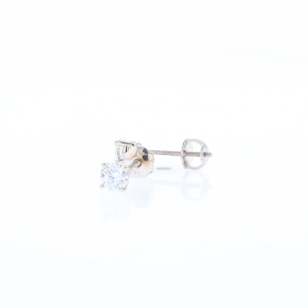 0.51ctw Diamond Stud Earrings
