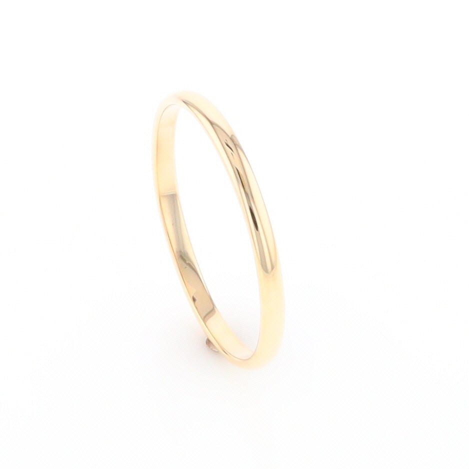 Thin Gold Wedding Band