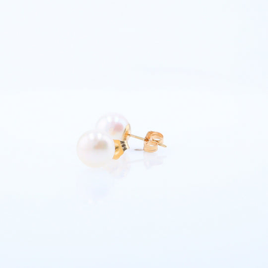 Pearl Stud Earrings