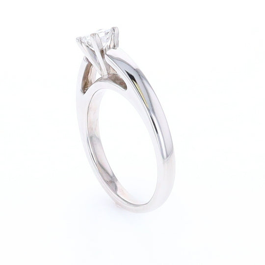 0.40ct Princess Cut Solitaire Engagement Ring