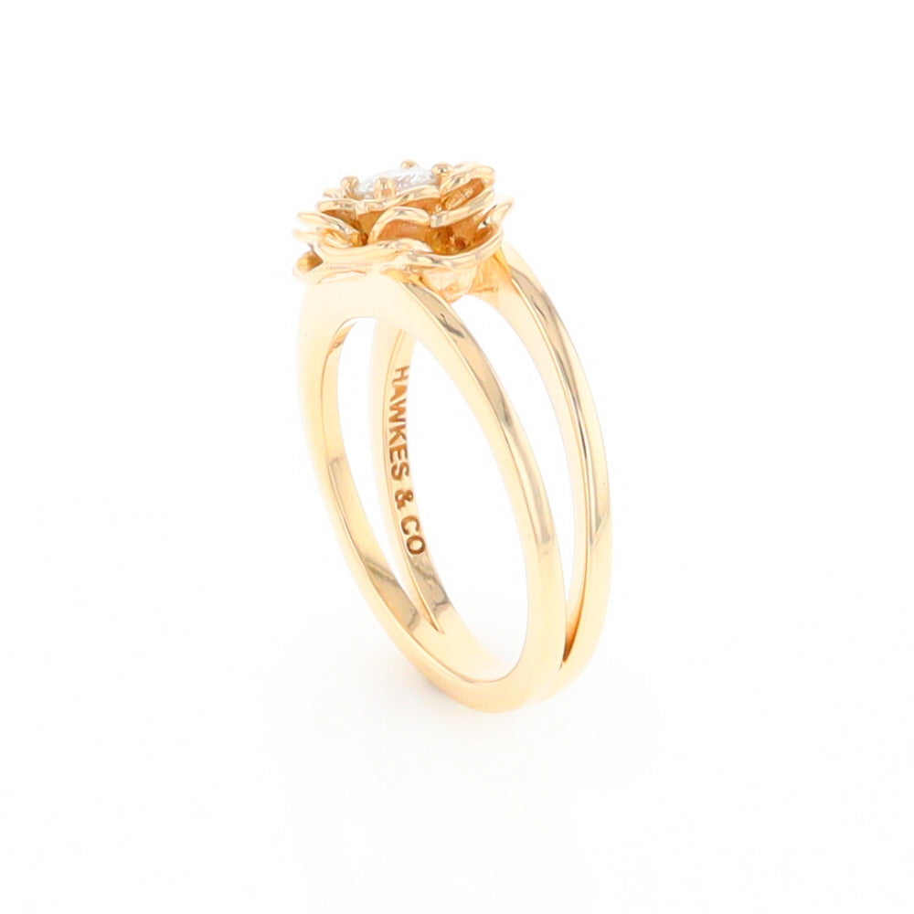 Gabriella's Rose Ring, Yellow Gold