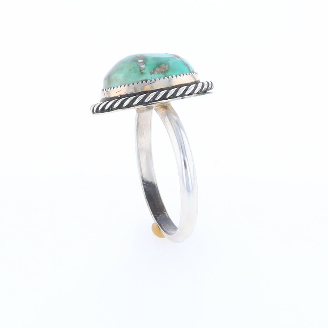 Bezel Set Turquoise Ring