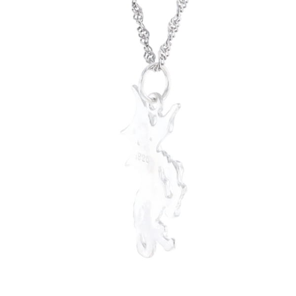 Silver Dragon Pendant